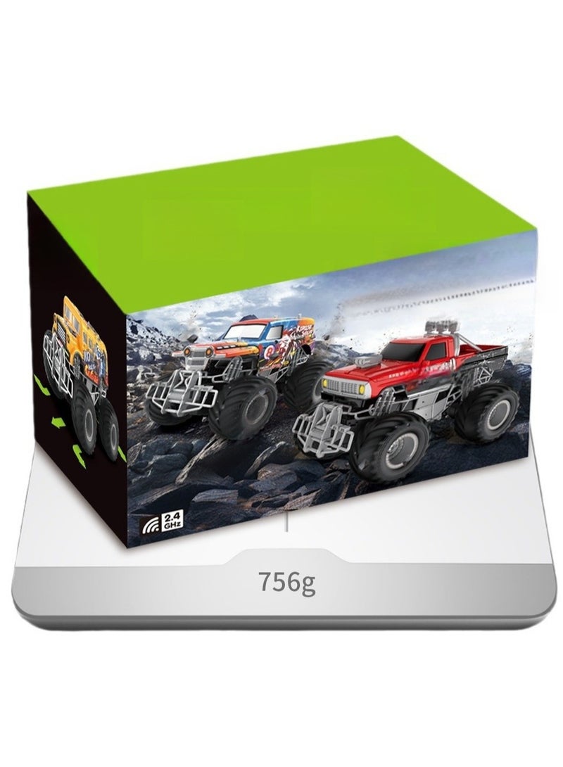JJRIC 2.4G Rmote Control Off-Road Climbing Car Graffiti Monster Pickup Truck Model Remote Control Car Children's Toy - Image 2