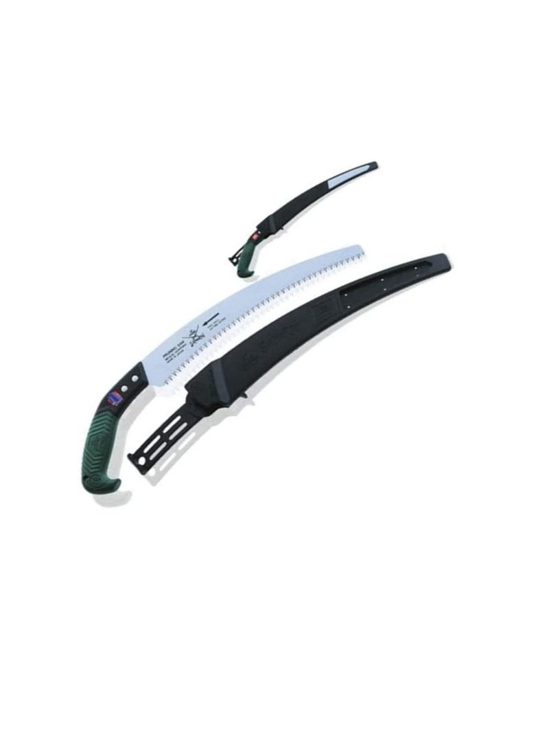 13 Inch Replace Samurai Curved Comfortable Garden & Tree Hand Pruning Saw with Plastic Holder.  - Image 1