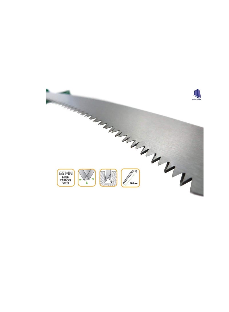 13 Inch Replace Samurai Curved Comfortable Garden & Tree Hand Pruning Saw with Plastic Holder.  - Image 2