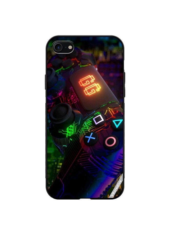 VR CREATIVE Protective Case Cover For Apple iPhone SE (2022) Gaming Design Multicolour - Image 1