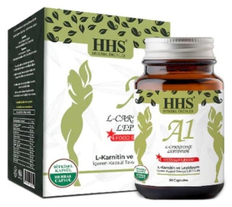 HHS Hhs A1 L-carnitine Lepidium - Herbal 30 Capsules For Loss Weight | Best Price Bahrain HHS Hhs A1 L-carnitine Lepidium - Herbal 30 Capsules For Loss Weight | Best Price Bahrain