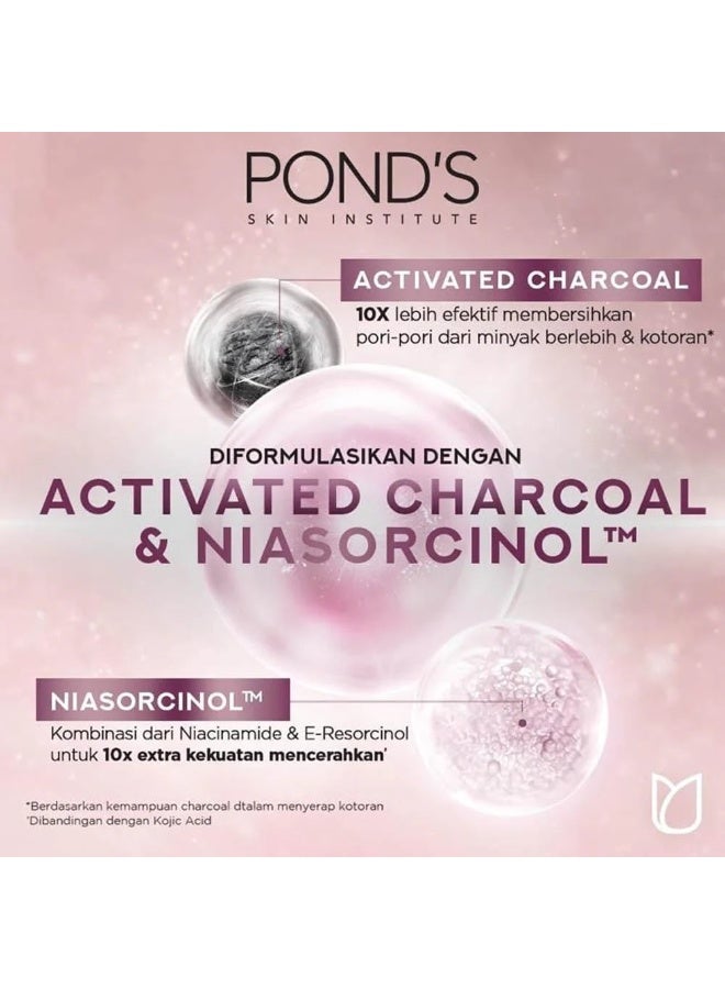 Pond's Bright Miracle Activated Charcoal Facial Foam - 100 ml - Image 4
