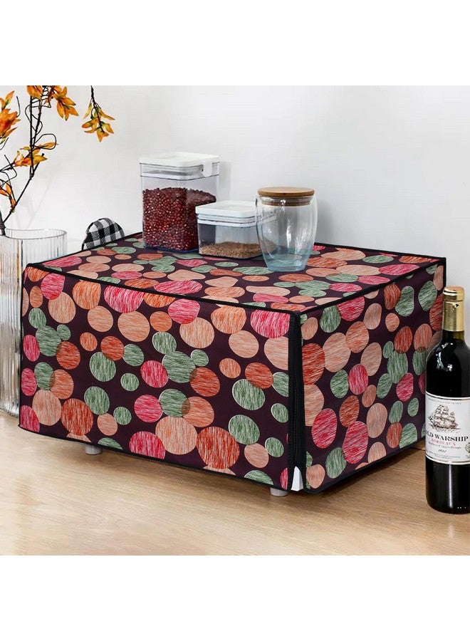 Lithara Printed Waterproof Microwave Oven Cover for LG 28 Litre Convection Microwave Oven MC2846SL | Sams66 (Multicolor) - Image 2