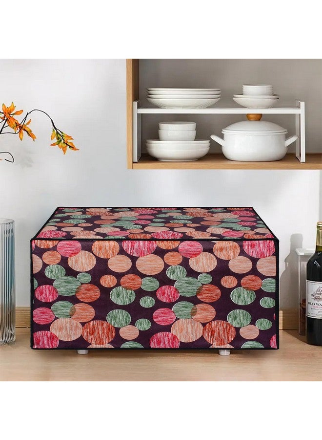 Lithara Printed Waterproof Microwave Oven Cover for LG 28 Litre Convection Microwave Oven MC2846SL | Sams66 (Multicolor) - Image 3