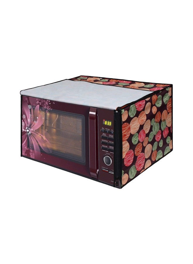 Lithara Printed Waterproof Microwave Oven Cover for LG 28 Litre Convection Microwave Oven MC2846SL | Sams66 (Multicolor) - Image 4