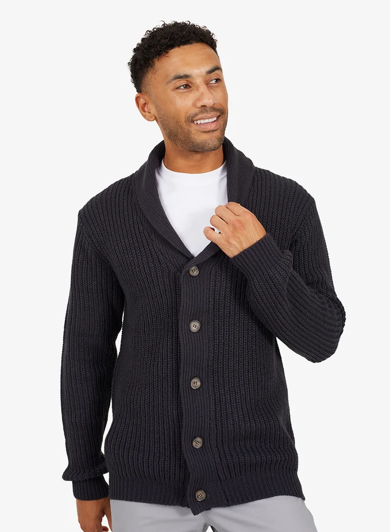 BRAVE SOUL Buttoned Cardigan