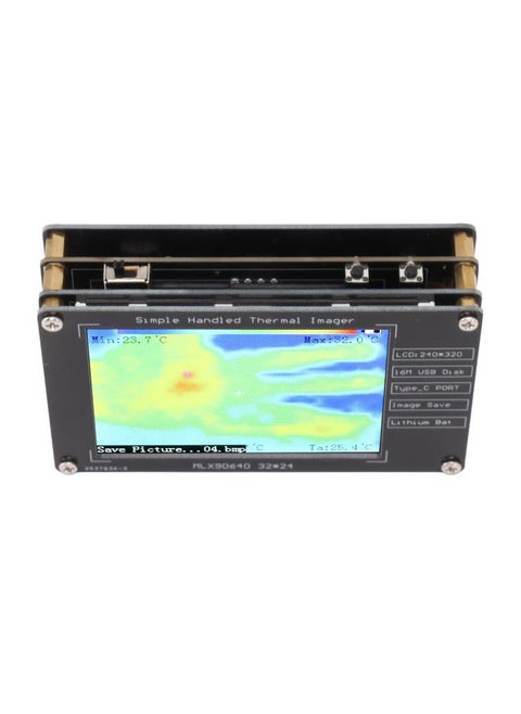 Infrared Thermal Imager Portable DIY LCD Digital High Accuracy Infrared Temperature Sensor for Equipment Test