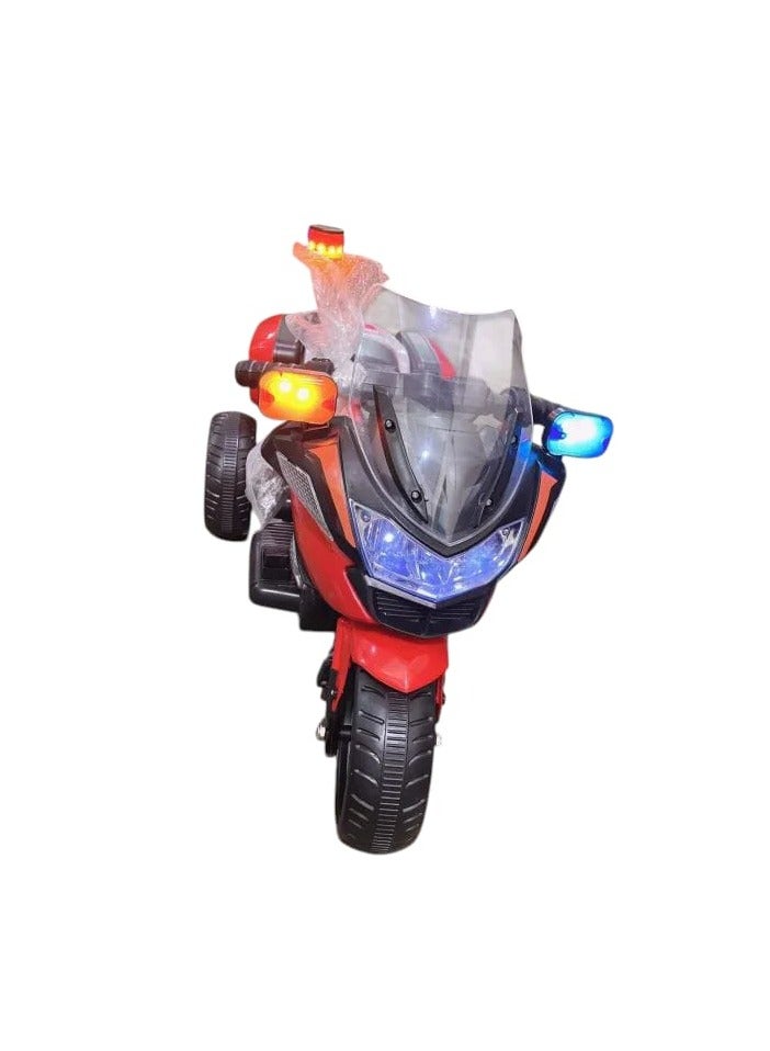 Electric Motorcycle for Kids – 3-Wheel Battery Ride-On Bike with Lights & Music | Safe & Stable Outdoor Toy with Ergonomic Seat | Ideal Gift for Boys & Girls (1–6 Years) - Image 4