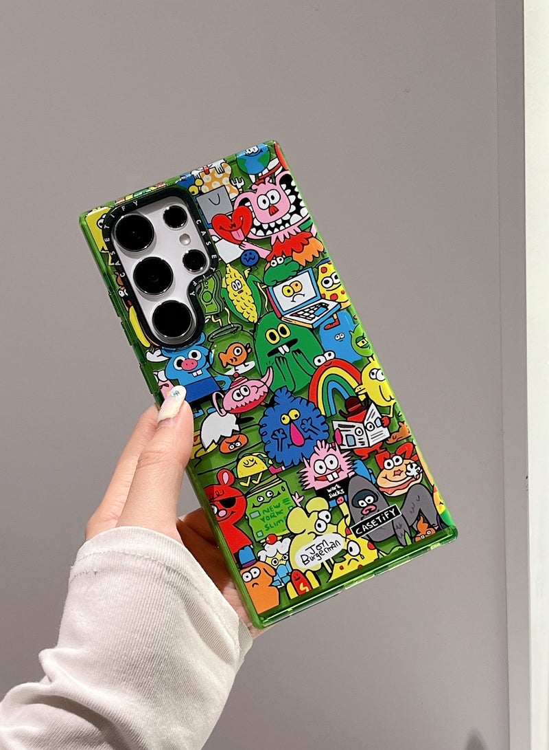 Samsung Galaxy S23 Ultra 'Monster Travel Life' Series Case