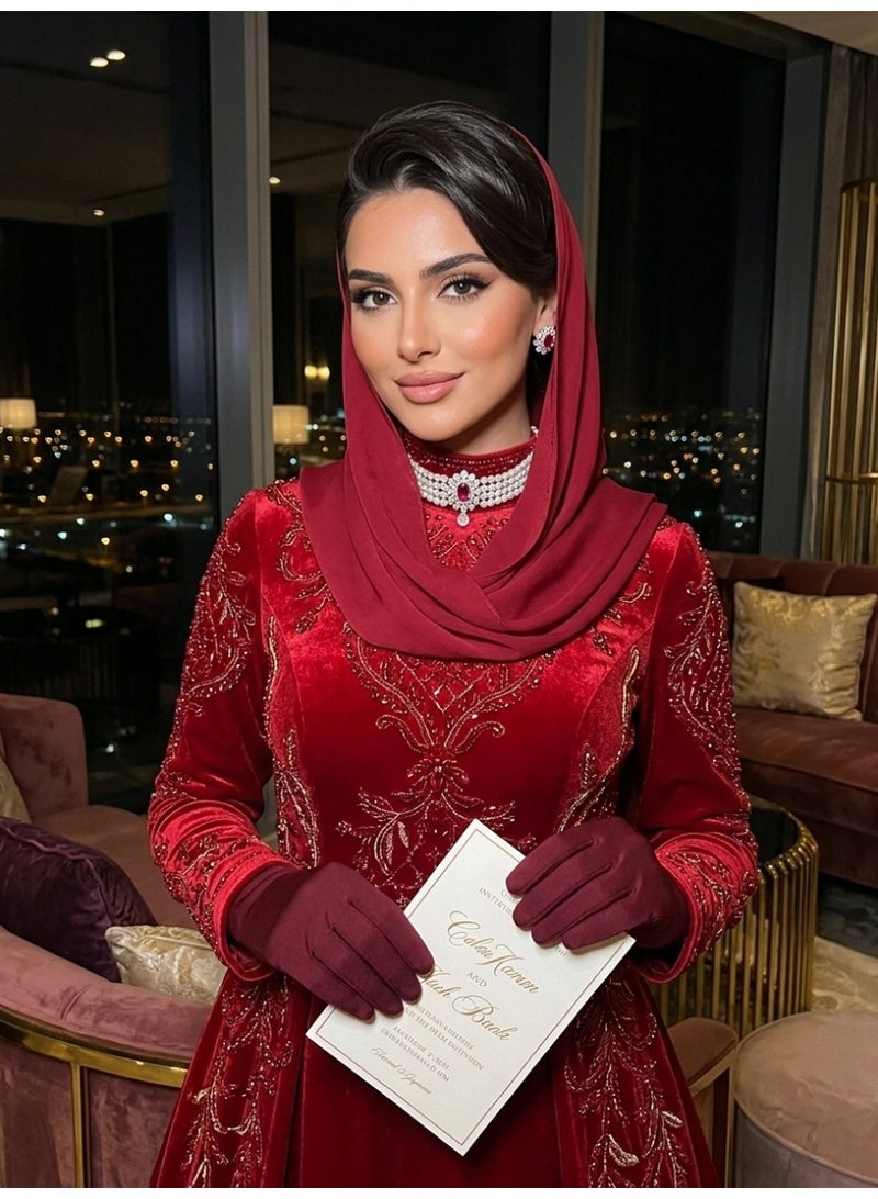 كارتوجيفز قفازات نسائية رقيقة من الليكرا والسباندكس المرن للفعاليات والرقص والعروض والقيادة - Image 5