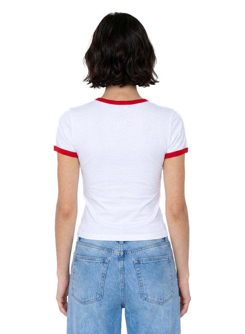 CTRL Contrast Baby Tee - Image 2