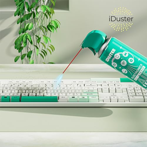 iDuster Disposable Compressed Air Duster, Computer Keyboard Cleaner,3 Packs - Image 2
