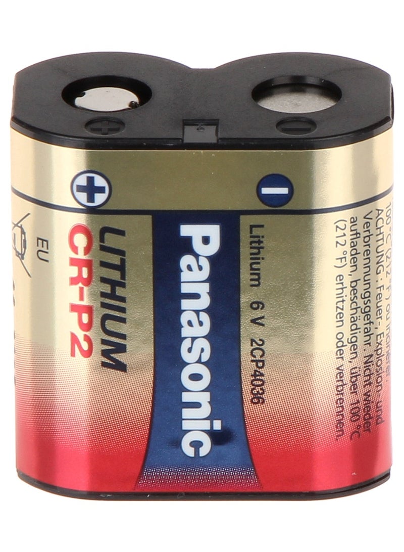 Panasonic CR-P2 Photo Power 1 Piece Lithium Battery - Image 2