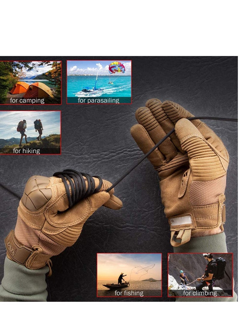 SOLARAE Rope Mil-Spec Para Cord Mil Spec Commercial Grade 550Lb Camping Rope Hiking Survival Boy Scout Parachute Cord Outdoor Hammock 550 Paracord - Image 3