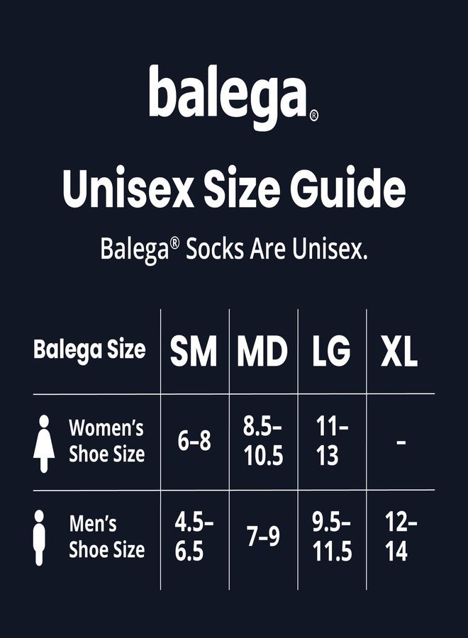 Balega Unisex Ultraglide Cushioning Performance No Show Athletic Running Socks (3 Pair), Black, Medium - Image 4