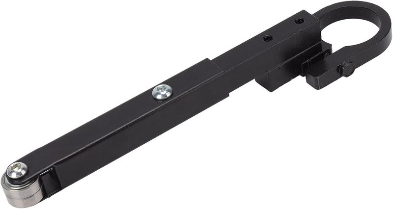 Denash Belt Sander Adapter,Sturdy Steel Low Noise Sanding Attachment,Sand Belt Machine Pipe For Knife Gaps Hole - Image 4