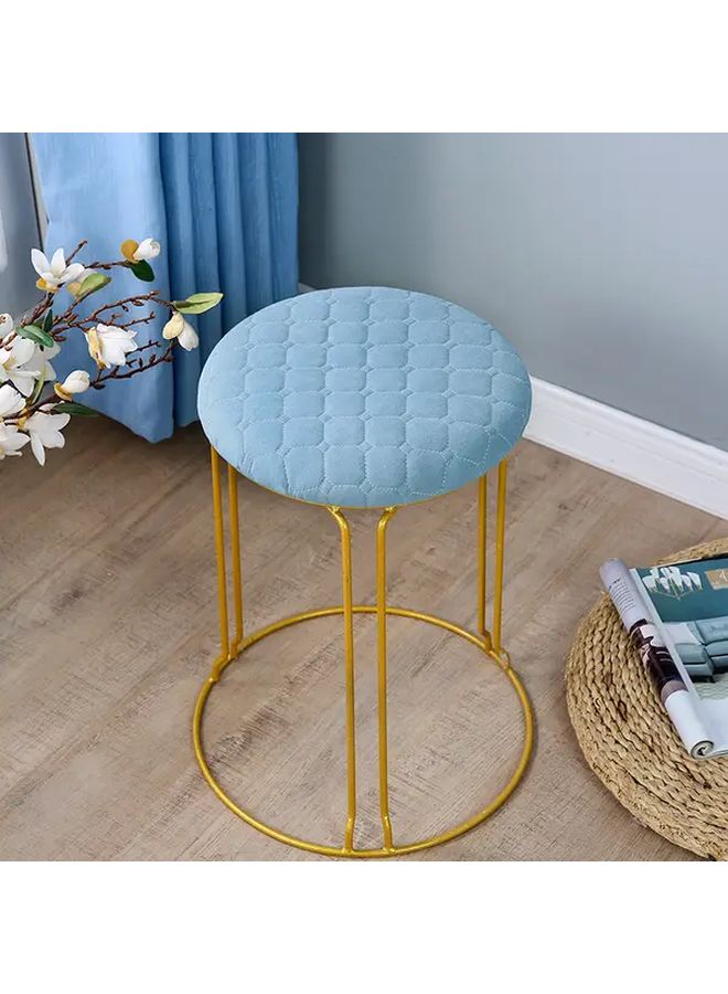 Red Heavy Duty Thickened Round Stool Cover Cushion With Tie Closure 1pc - Image 4