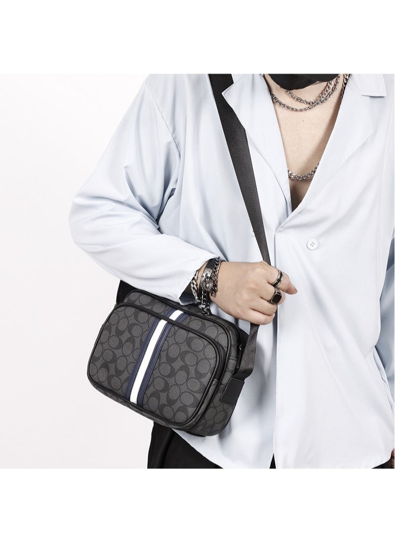 AVHUGOO Business casual woven clutch envelope bag men's shoulder bag large capacity crossbody bag  - Image 3