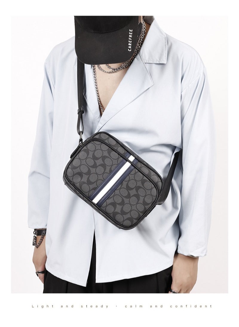AVHUGOO Business casual woven clutch envelope bag men's shoulder bag large capacity crossbody bag  - Image 4