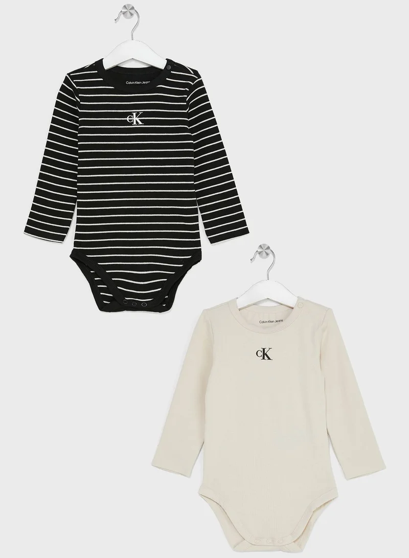 Calvin Klein Jeans Infant Striped Giftpack
