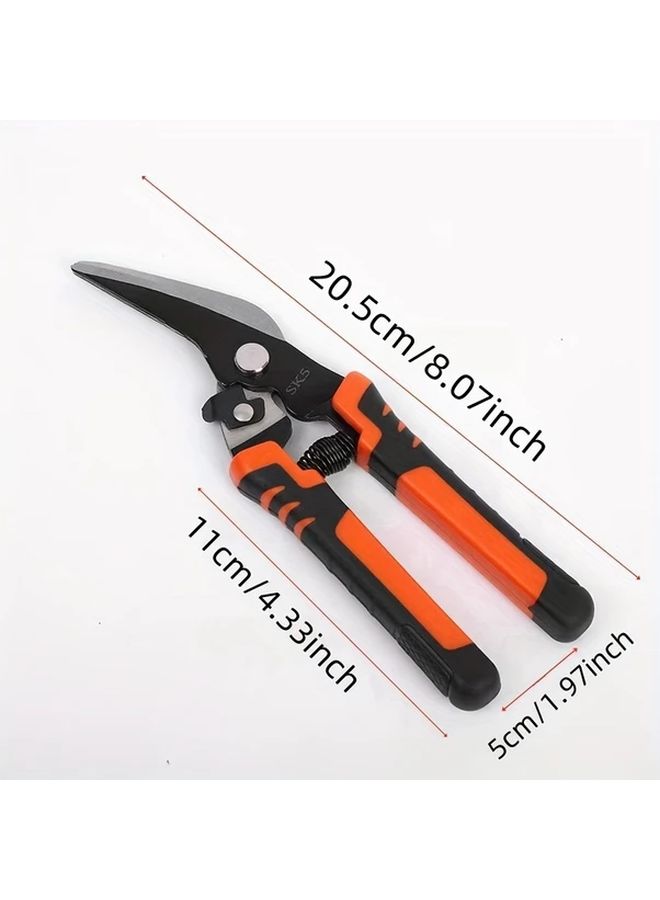 Elbow Model Aviation Metal Cutting Scissors High Hardness Chrome Vanadium Steel Industrial Strength Rust Proof - Image 4