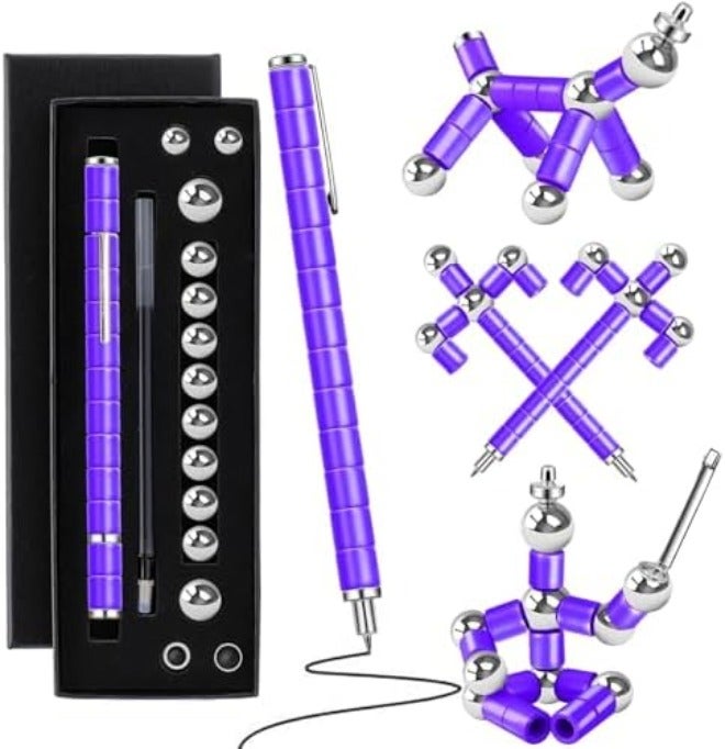 YYMHMF Fidget Pen Gifts For Teen Girls - Christmas Stocking Stuffers For Teens Boys Fidget Toys Adults Cool Stuff Gadgets - Best Friend Teen College Guys Gifts - Office Supplies For Desk Anxiety Relief - Image 1