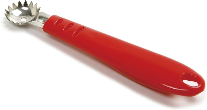 Norpro Stainless Steel Strawberry Huller and Tomato Stem Corer Tool - Image 1