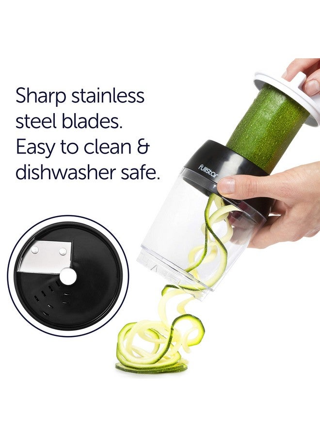 Fullstar Mandoline Slicer Spiralizer & Vegetable Slicer, Zucchini Noodle Maker, Onion & Food Chopper, Veggie Spiral Cutter & Grater (4 in 1) - Image 4
