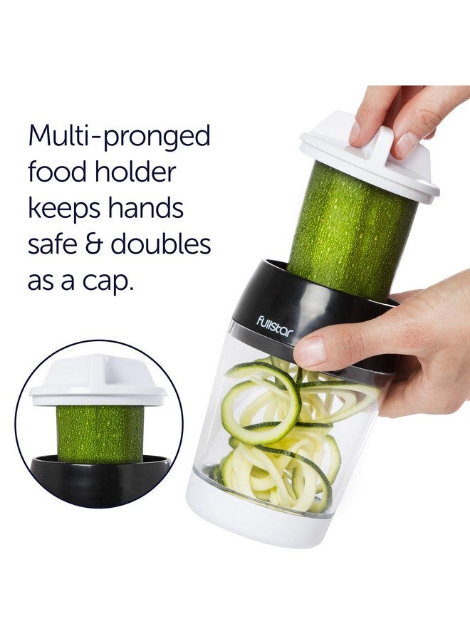 Fullstar Mandoline Slicer Spiralizer & Vegetable Slicer, Zucchini Noodle Maker, Onion & Food Chopper, Veggie Spiral Cutter & Grater (4 in 1) - Image 3