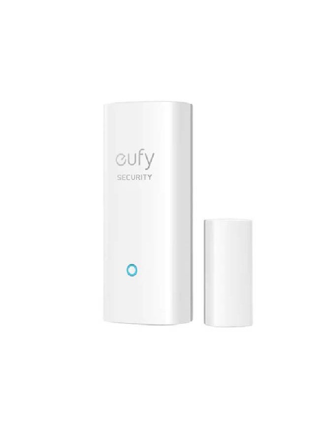 eufy Eufy Security, Entry Sensor, Detects Opened and Closed Doors or Windows, Sends Alerts - T8900 - White  - Image 1