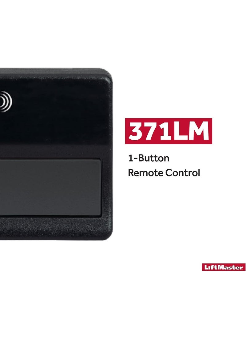 LiftMaster 371LM Security 1Button Garage Door Opener Remote Control  Connects to App  Works only with post2005 LiftMaster and Craftsman Garage Door openers with a Purple Learn Button 315MHz