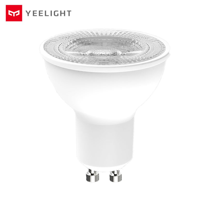يلايت لمبة Yeelight GU10 الذكية 4.8 واط قابلة للتعتيم وتعديل السطوع - لمبة موفرة للطاقة باستهلاك منخفض جداً في وضع الاستعداد للاستخدام المنزلي الداخلي - Image 2