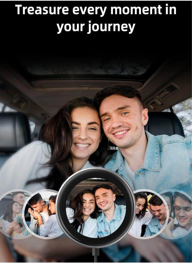 Ottocast - Wireless CarPlay Adapter with 1.6-Inch Screen, Wired to Wireless CarPlay Converter Compatible with Android & iOS, Multifunctional Display for Car Frame & Music Cover, Stable and Easy Connection, Fits 99% of Cars ﻿ ﻿ - Image 1