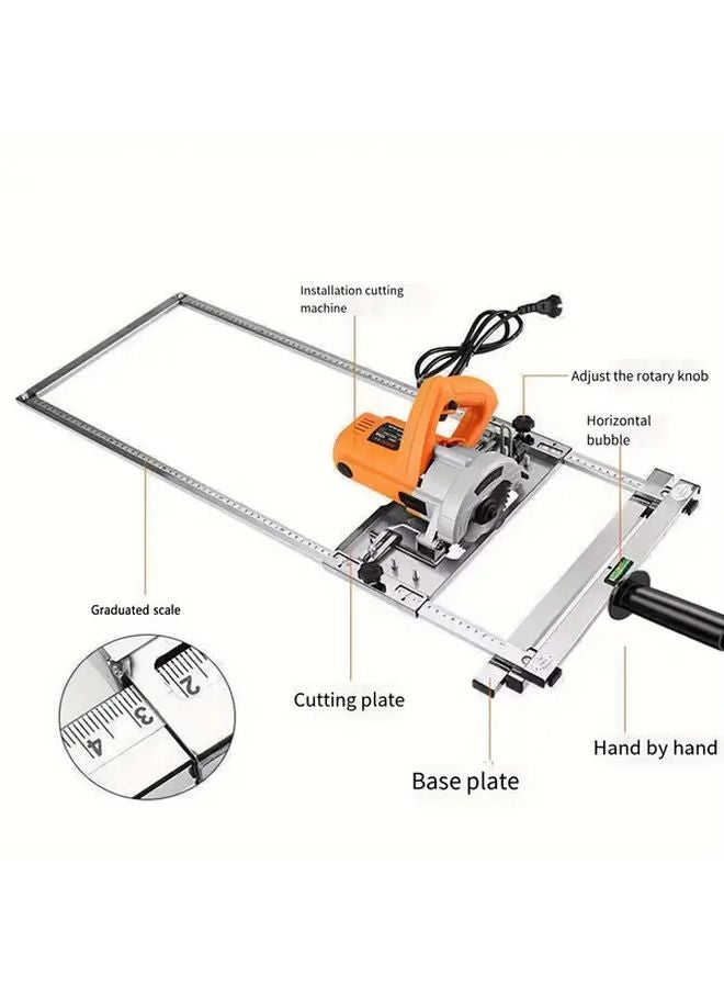 Medium Stainless Steel Manual Woodworking Board Cutter Precision Hand Saw Guide Tool - Image 3