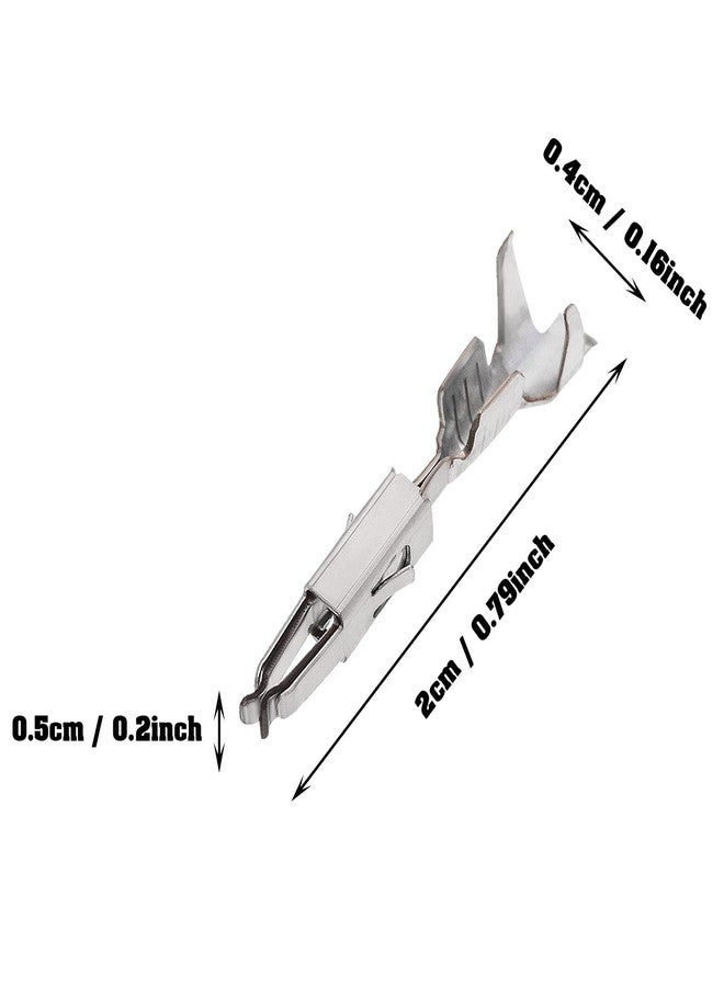 مايكرو تريدرز ميكرو تريدرز 30 قطعة صغيرة ISO جهة اتصال دقيقة مؤقت مجعد أنثى جهة اتصال دقيقة مؤقت مجعد لكابل 0.50 مم² - 1.00 مم² مقطع عرضي 17-20AWG قطر السلك فضي - Image 4