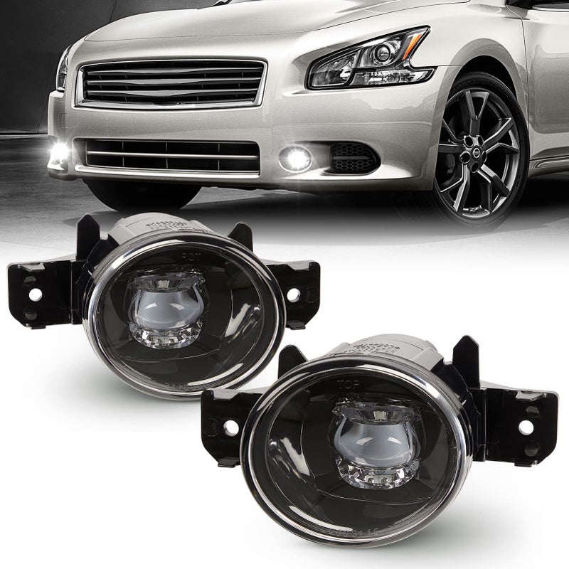 WEZEMLIGHT New Version LED Fog Light Replacement For 20042018 Nissan Sentra 1114 Nissan Maxima07up Altima Sedan 1416 Rogue 0810 Infiniti M35M451011 G37 1Pair - Image 2