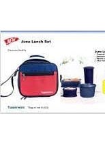Tupperware Tupperware Plastic Lunch Box Set with Bag, 5-Pieces, Multicolor (SHBMTPR013)  - Image 4