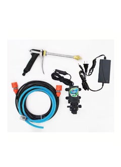 BONAI Portable & Vehicle-Mounted High-Pressure Water Pump, 12V DC 120W with Built-in Pressure Switch, 130PSI Max Pressure, 5L/min Flow Rate, 8m Outlet Hose, Car Cigarette Lighter Adapter, ON/OFF Switch  - Image 1