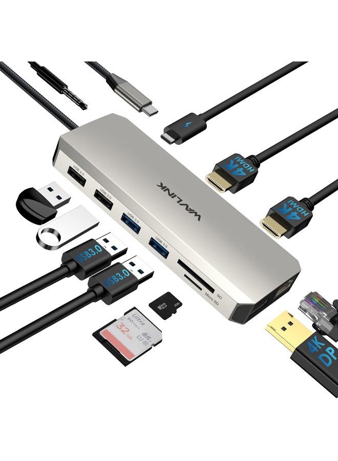 WAVLINK USB c Docking Station - Image 1