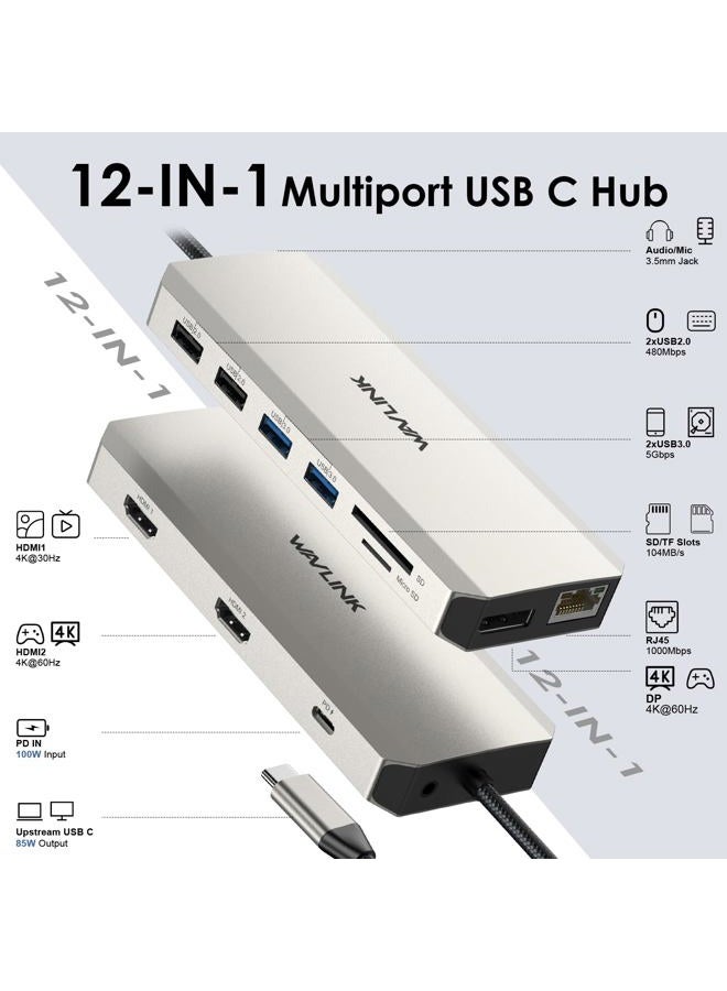 WAVLINK USB c Docking Station - Image 2