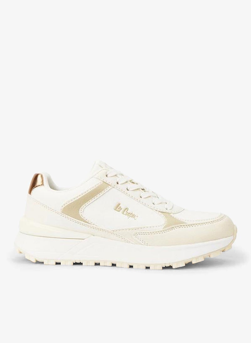 Lee Cooper Women's Panelled Lace-Up Sneakers - Image 2