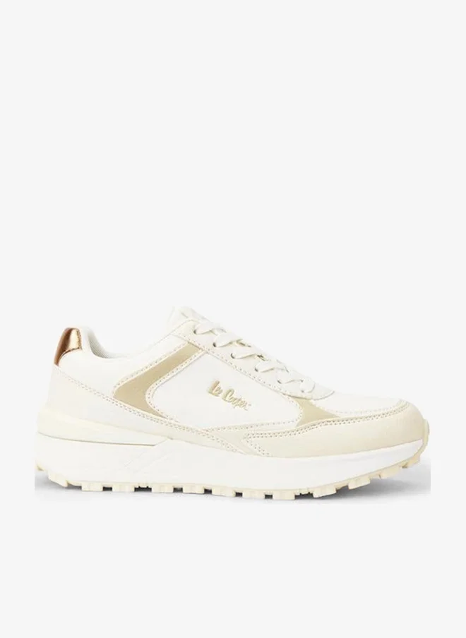 Lee Cooper Women's Panelled Lace-Up Sneakers