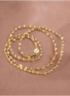 GOLDMAX 21k Gold Plated Necklace For Women Size 45cm  - Image 2