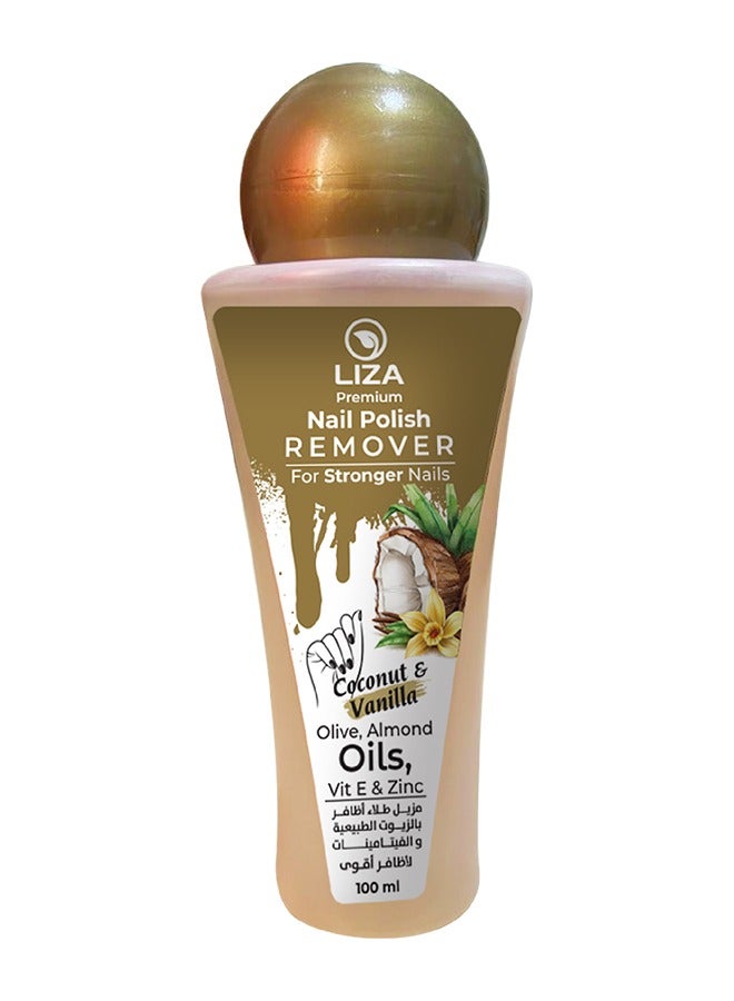 ماش بريميير ليزا مزيل طلاء الأظافر - بجوز الهند و الفانيليا  100 مل - Image 1