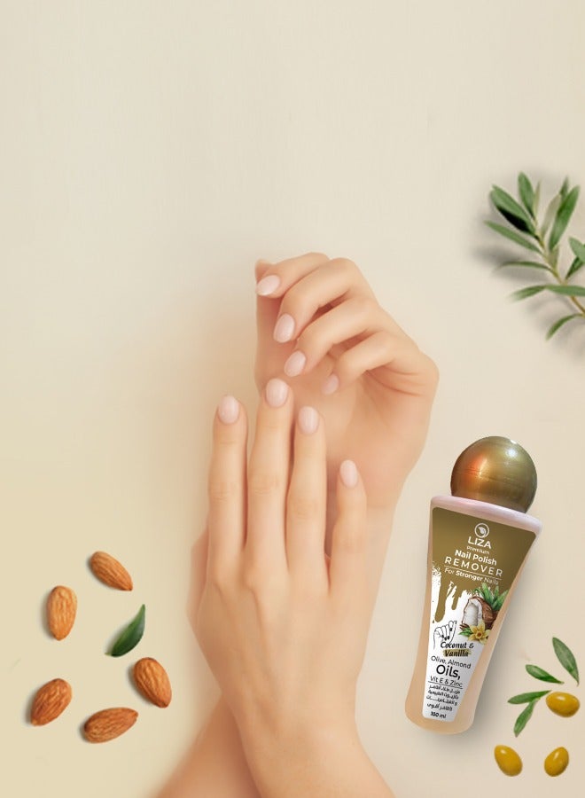 ماش بريميير ليزا مزيل طلاء الأظافر - بجوز الهند و الفانيليا  100 مل - Image 3