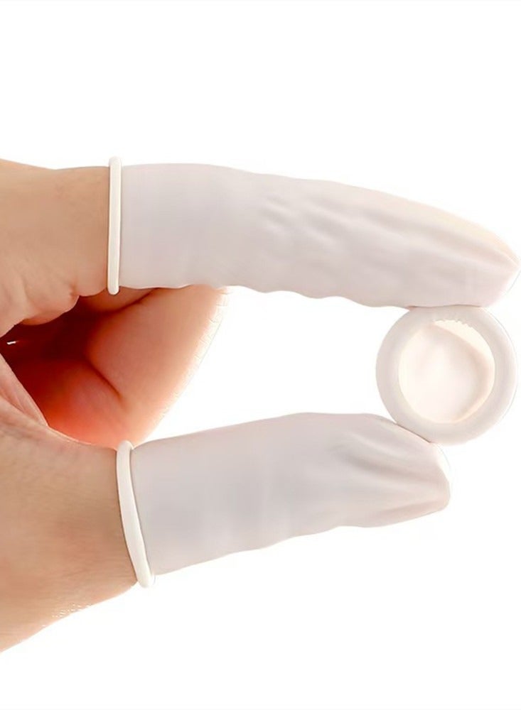 100PCS Anti-static Disposable Nail Art Tool Finger Cots Finger Cover Rubber Gloves Fingertips Protector Gloves  - Image 4