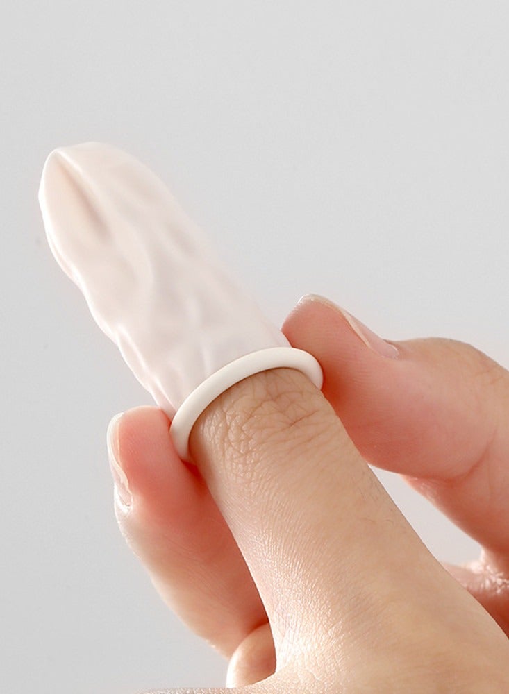100PCS Anti-static Disposable Nail Art Tool Finger Cots Finger Cover Rubber Gloves Fingertips Protector Gloves  - Image 5