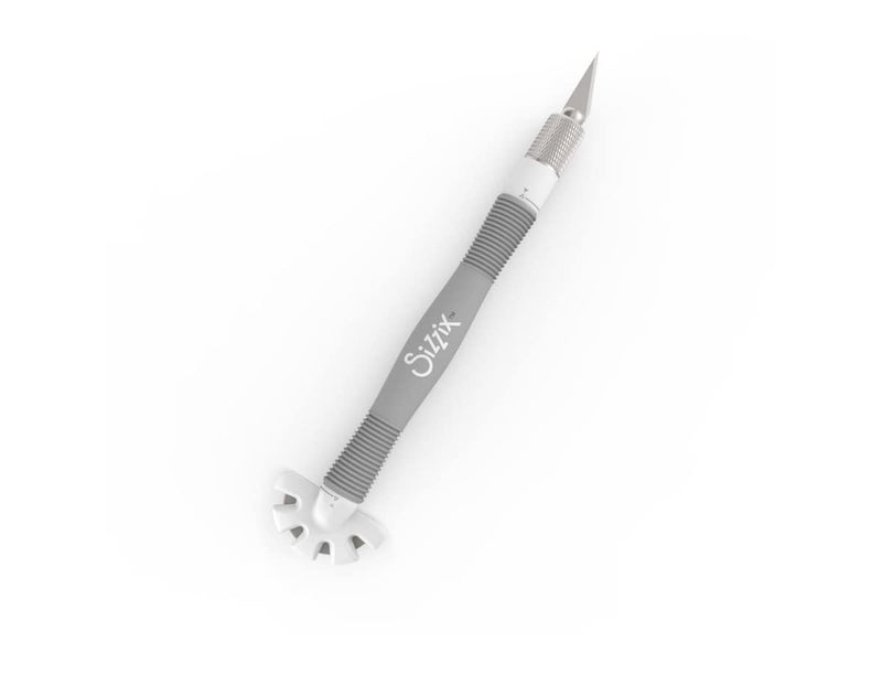 Sizzix One Size Tool 662875 Scalpel Distress Heads for Scrapbooking Cardmaking Papercraft Home Dcor DIY Multi Color Gray