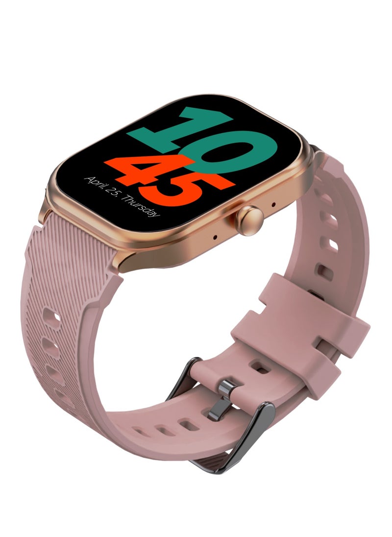 Faster - Smart Watch 2 - 2.01" HD Display, Bluetooth Calling, Fitness Tracker, Heart Rate & Sleep Monitor, Sports Modes, IP68 Waterproof, 290mAh Battery, for Men and Women, Compatible with Android & iOS - Image 1