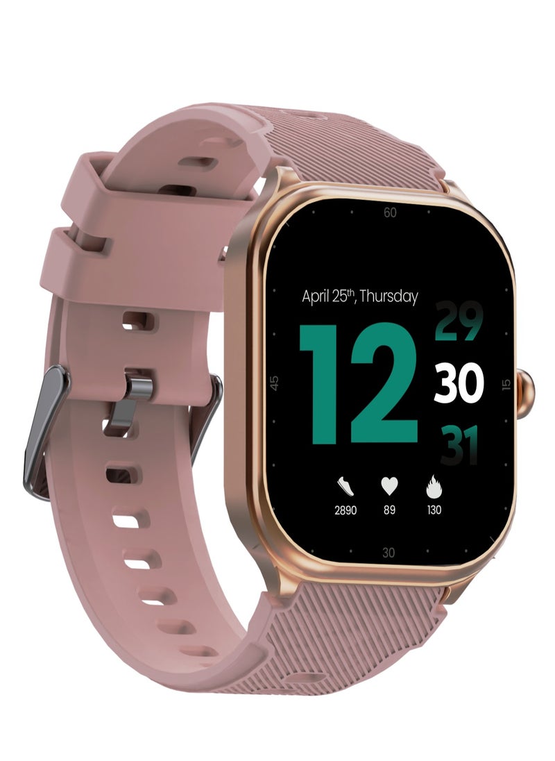 Faster - Smart Watch 2 - 2.01" HD Display, Bluetooth Calling, Fitness Tracker, Heart Rate & Sleep Monitor, Sports Modes, IP68 Waterproof, 290mAh Battery, for Men and Women, Compatible with Android & iOS - Image 1